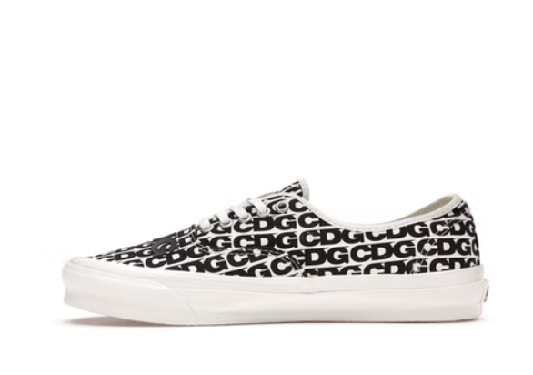 Vans Authentic Comme des Garcons Black Heel Tab