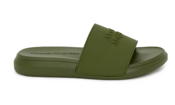 A1exa*der Mcqv*en Pool Slide Forest Green