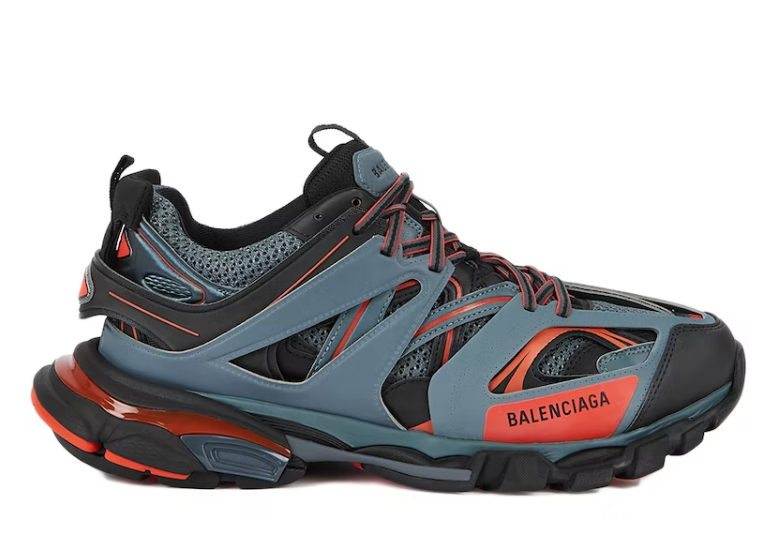 Ba1en*iaga Track Blue Grey Red