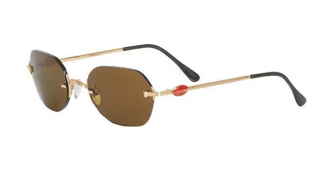 Svp*me River Sunglasses Brown