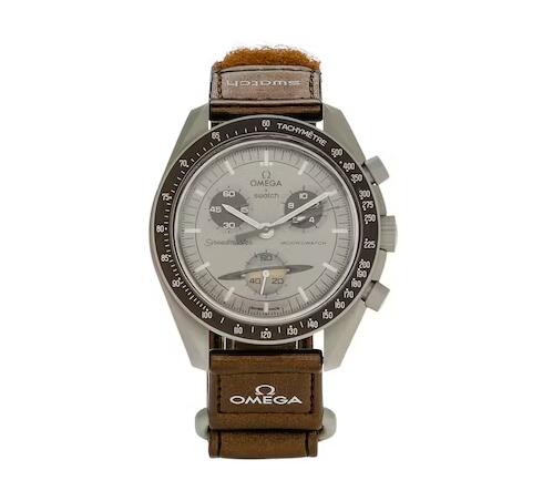 Swatch x 0me*ga Bioceramic Moonswatch Mission to Saturn SO33T100