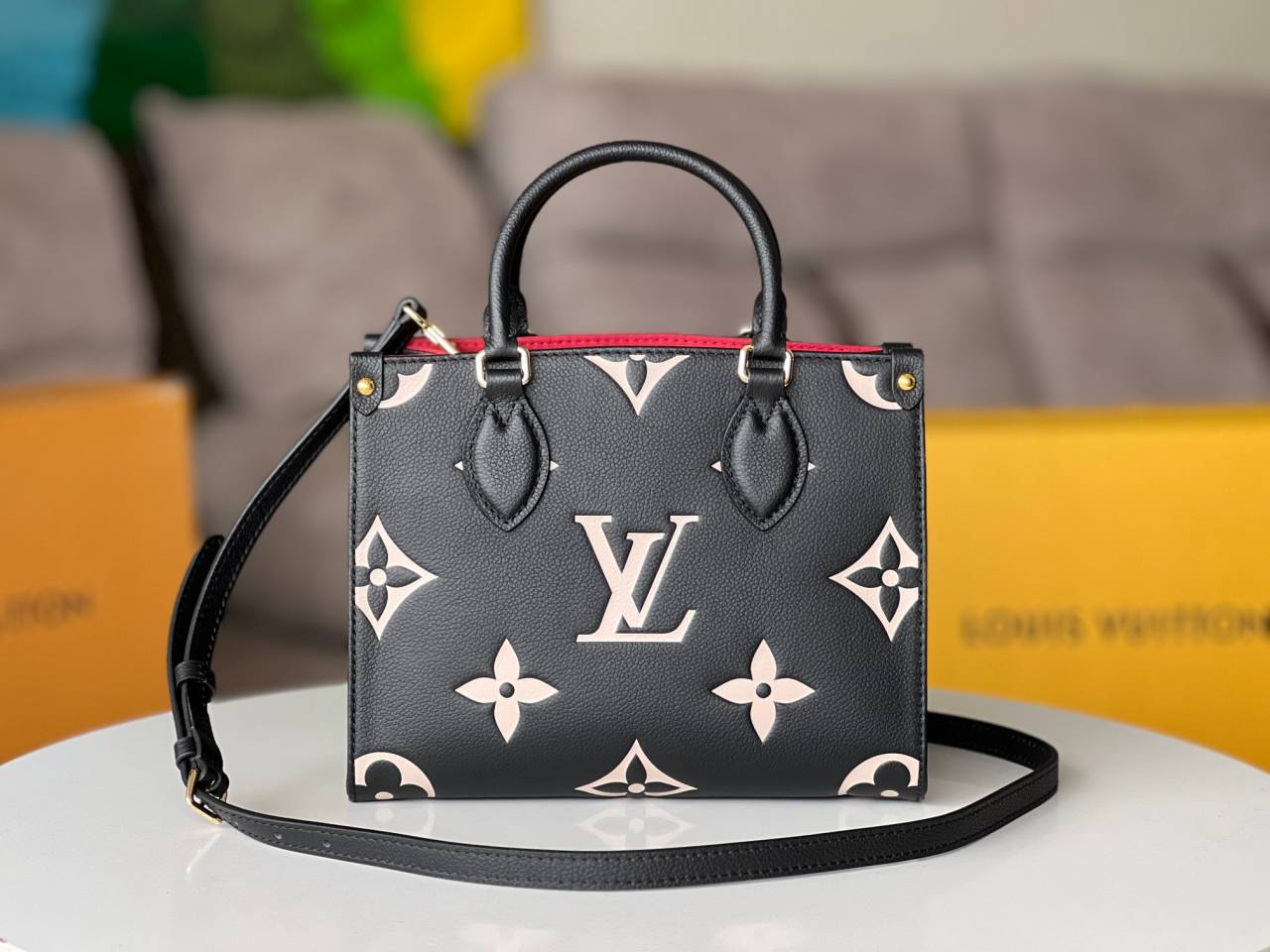 L0vis Vvtt0n Onthego PM Black/Beige