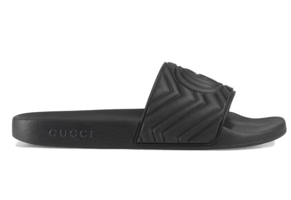 Gvc*1 Matelasse Slide Black
