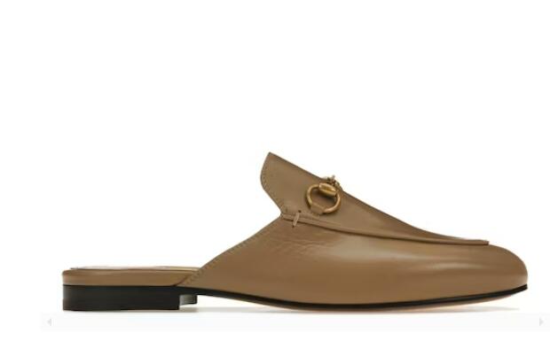 Gvc*1 Princetown Slipper Brown Leather