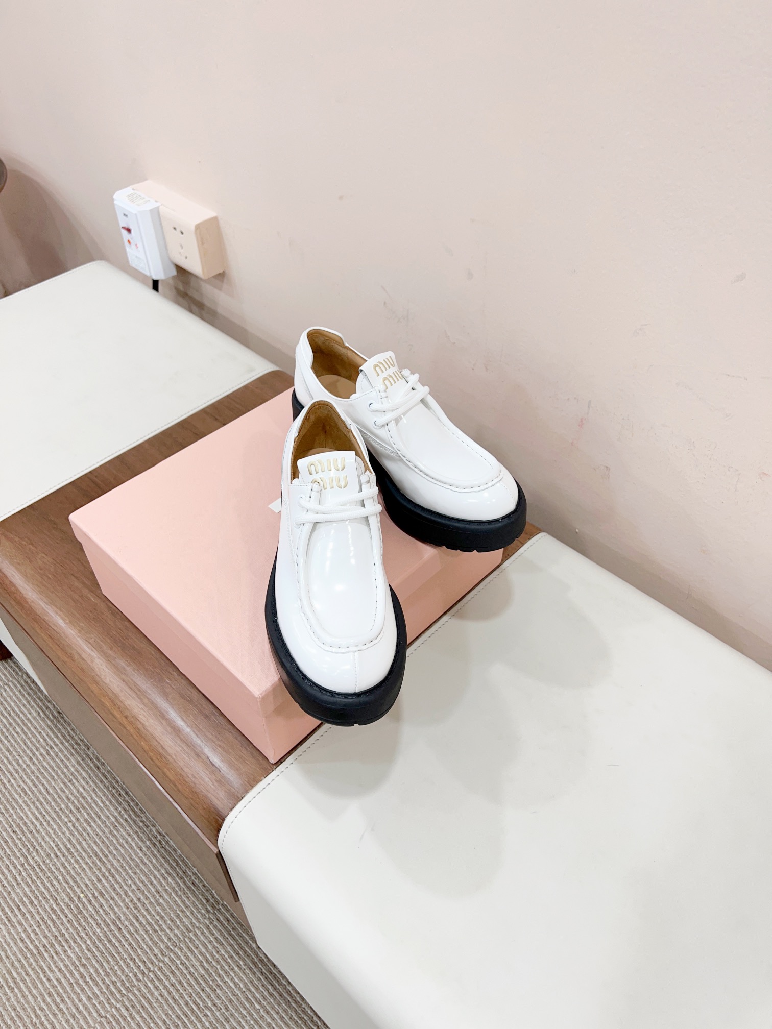 M1um1u Loafer Shoes