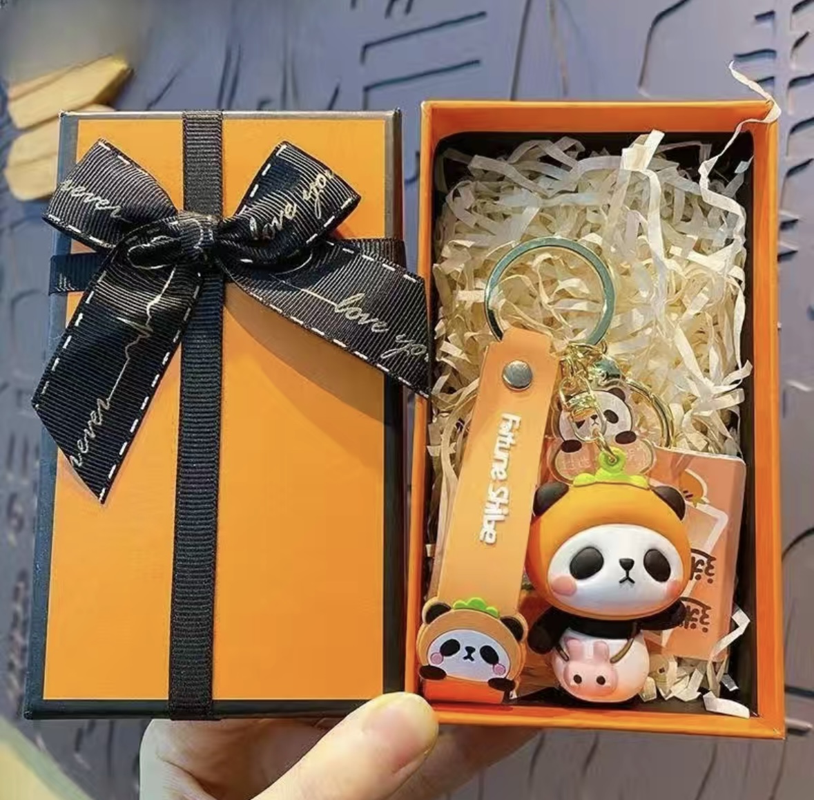 Panda keychain